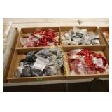 GROUP OF 4 BOXES OF COSTOME JEWELRY.