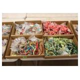 GROUP OF 4 BOXES OF ASSTD JEWELRY.