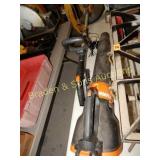 USED CORDLESS 20 VOLT BLOWER AND WEED EATER