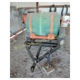 USED PORATBLE 125 GALLON SPRAYER WITH LIKE NEW