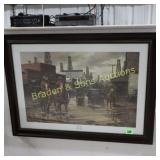 FRAMED 17"X26" ARTIST SIGNED ROBERT SUMMERS