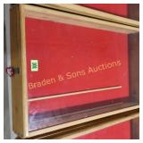 CUSTOM MADE 30"X18" TABLE TOP DISPLAY CASE