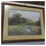 FRAMED 12"X16" ROGER LAWRENCE PRINT