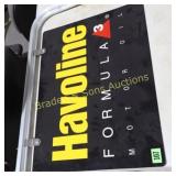 VINTAGE 18"X22" DOUBLE SIDED HAVOLINE
