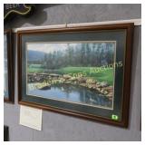 FRAMED 18X33" ARTIST SIGNED LIMITED EDITION DYKE