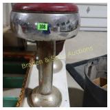 GROUP OF 2 VINTAGE 26" SODA POP SHOP STOOLS