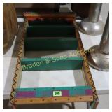 CONTEMPORARY 34"X16" WALL SHELF