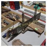 ANTIQUE SAW, ETC BY STANLEY
