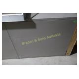 USED 42" X 22" 3 DRAWER LATERAL FILE CABINET.