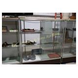 USED 72" X 60" LIGHTED SHOWCASE.