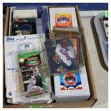 BOX OF ASSTD HOUSTON ASTROS BASEBALL CARDS