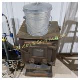 USED WOOD BURNING STOVE