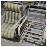 GROUP OF 2 PATIO CHAIRS.