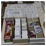 GROUP OF ASSTD FOOTBALL SPORTS CARDS.