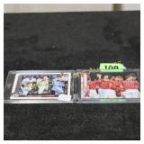 GROUP OF 2 SHOHEI OHTANI BASEBALL CARDS.