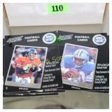 GROUP OF ASSTD FOOTBALL SPORTS CARDS.