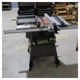 USED HITACHI MODEL C10FL TABLE SAW IN WORKING