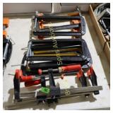 GROUP OF ASSTD CLAMPS ETC.