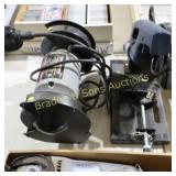 GROUP OF ASSTD POWER TOOLS.