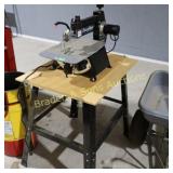 USED EXCALIBUR MODEL EX-16 SCROLL SAW IN WORKING