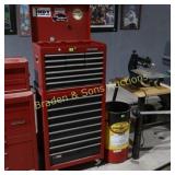 USED CRAFTSMAN 20 DRAWER ROLL AROUND TOOL BOX.