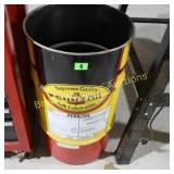 USED PENZOIL OIL DRUM. ALL MERCHANDISE MUST BE RE4