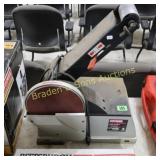 USED CRAFTSMAN BELT AND DISC SANDER IN WORKING