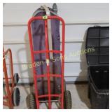 GROUP OF 2 USED DOLLYS, BOTH NEED TIRES.