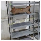 USED 72" X 42" METAL SHELF.