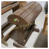 CUSTOM MADE SADDLE STAND.