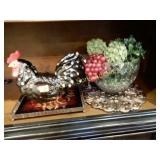 GROUP OF 3 TABLE DECORATIONS