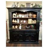 CONTEMPORARY 96" TALL BY 82" WIDE DISPLAY CABINET