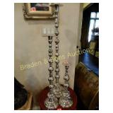 CONTEMPORARY 19" / 29"/ 39" CANDLESTICK HOLDERS