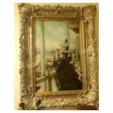 FRAMED 35" 24" OIL ON CANVAS BY KAUFMAN WITH