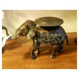 BRONZE 6" ELEPHANT FIGURINE