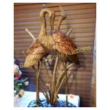 MAITLAND-SMITH 36" BRONZE HAND MADE DESIGNER LAMP