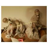 GROUP OF 3 LLADRO FIGURINES