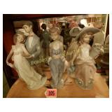 GROUP OF 3 LLADRO FIGURINES