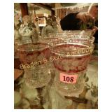 GROUP OF 8 VINTAGE TUMBLERS