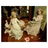 GROUP OF 2 LLADRO FIGURINES