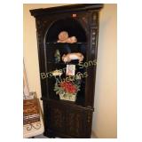 CONTEMPORARY 84" CORNER SHELF