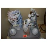 GROUP OF 5 LLADRO FIGURINES