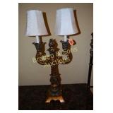 GROUP OF 2 CONTEMPORARY LAMPS