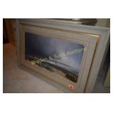 FRAMED LTD ED 58/550 ARTIST SIGNED WILSON HURLEY