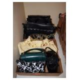 GROUP OF 2 BOXES OF ASSTD DESIGNER PURSES