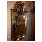 GROUP OF 2 GILT FRAMED 41" X 20" MIRRORS