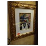 GILT FRAMED LTD ED 22/975 - 10" X 8" ARTIST
