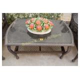 WICKER COFFEE TABLE