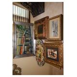 GROUP OF 7 WALL DECORATIONS