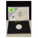 SUPER BOWL XXX COMMEMORATIVE ONE OUNCE SILVER